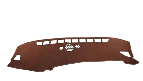 Tapis de tableau de bord Kia Sportage NQ5 2022-2024 protection antidérapante marron RHD