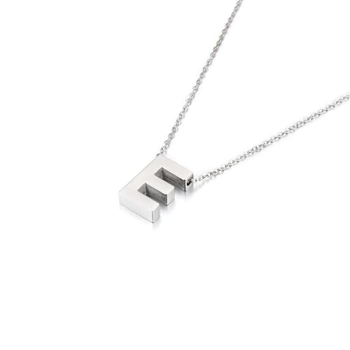 Bijou de sœur en acier inoxydable et lettre initiale pour un éclat durable dans le temps