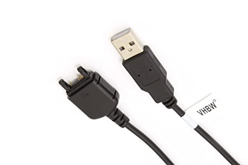 vhbw câble de données USB Compatible avec Sony Ericsson Satio U1i téléphone - Noir