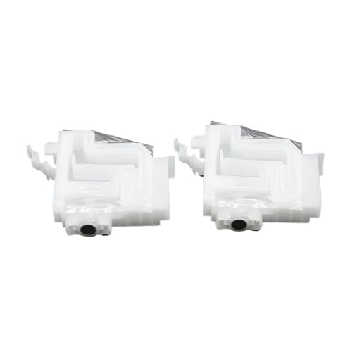 4 Uds 1724143 1724144 Conjunto de Adaptador de Amortiguador de Tinta, Compatible con Piezas de Impresora EPSON L4150 L4160 L4167 L6160 L6170 L6190 L6161 L6171 L6191(4PCS Black)