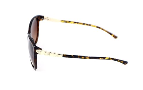 Image of Premium Branded Sunglasses for Women With Very Light Weight Frame & UV Protected Polarized Lens for Trendy & Rich Look (SREV.89065N1 Brown)