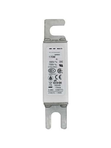 Fusible haute tension 170M6813 de type aR pour composants électroniques