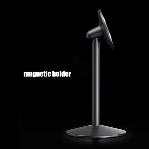 Soporte magnético para teléfono de escritorio acabado premium base robusta para smartphone 5