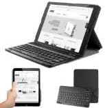 Anker TC950 Ultra-Slim Folio Bluetooth Keyboard Case for iPad Air - Smart Case and Magnetically Detachable Keyboard (Tuxedo-black)