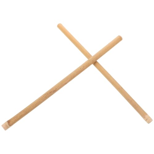 Baquetas profesionales Holibanna para batería, par con mango antideslizante, fabricadas en madera sólida, para adultos y uso en batería, redoblante y banda miniatura 1