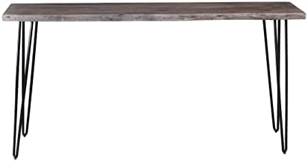 Jofran Nature's Edge Solid Acacia Sofa Counter Height Dining Table