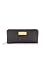 Marc by Marc Jacobs New Q Slim Zip Around Wallet, Black, One Size