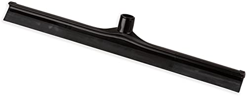 Image of SPARTA 3656803 Plastic Floor Squeegee, Shower Squeegee, Heavy Duty Squeegee With Rubber Blade For Windows, Glass, Shower Doors, Floors, Windshields, 24 Inches, Black