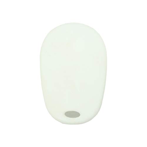 BROVACS Silicone Cover Protector Case Holder Skin Jacket Compatible with TOYOTA 4 Button Remote Key Fob CV2418 White - Image 2
