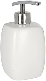 Wenko Faro Black-dispenser for liquid soap, Ceramic, 8 x 8 x 15 cm