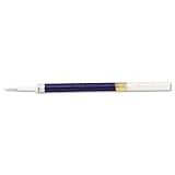Pentel Refill Ink for EnerGel 0.7mm Needle Tip Liquid Gel Pen, Pack of 12, Blue Ink (LRN7-C-12)