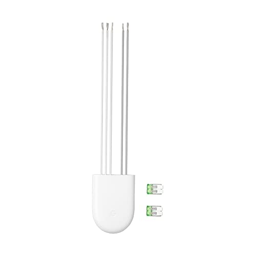 Google Nest Power Connector - C Wire Adapter for Smart Thermostats - 3.98in Accessory, Snow - Image 3