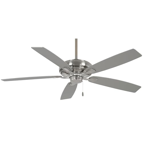 Minka-Aire F551-BN Watt 60" Ceiling Fan, Brushed Nickel