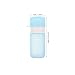 Imagen de AKOOSY Aplicador de Protector Solar Recargable de Silicona Azul con Dispensador Roll-on Flexible y Envase Cosmético Portátil Adecuado para Viajes y Uso Diario