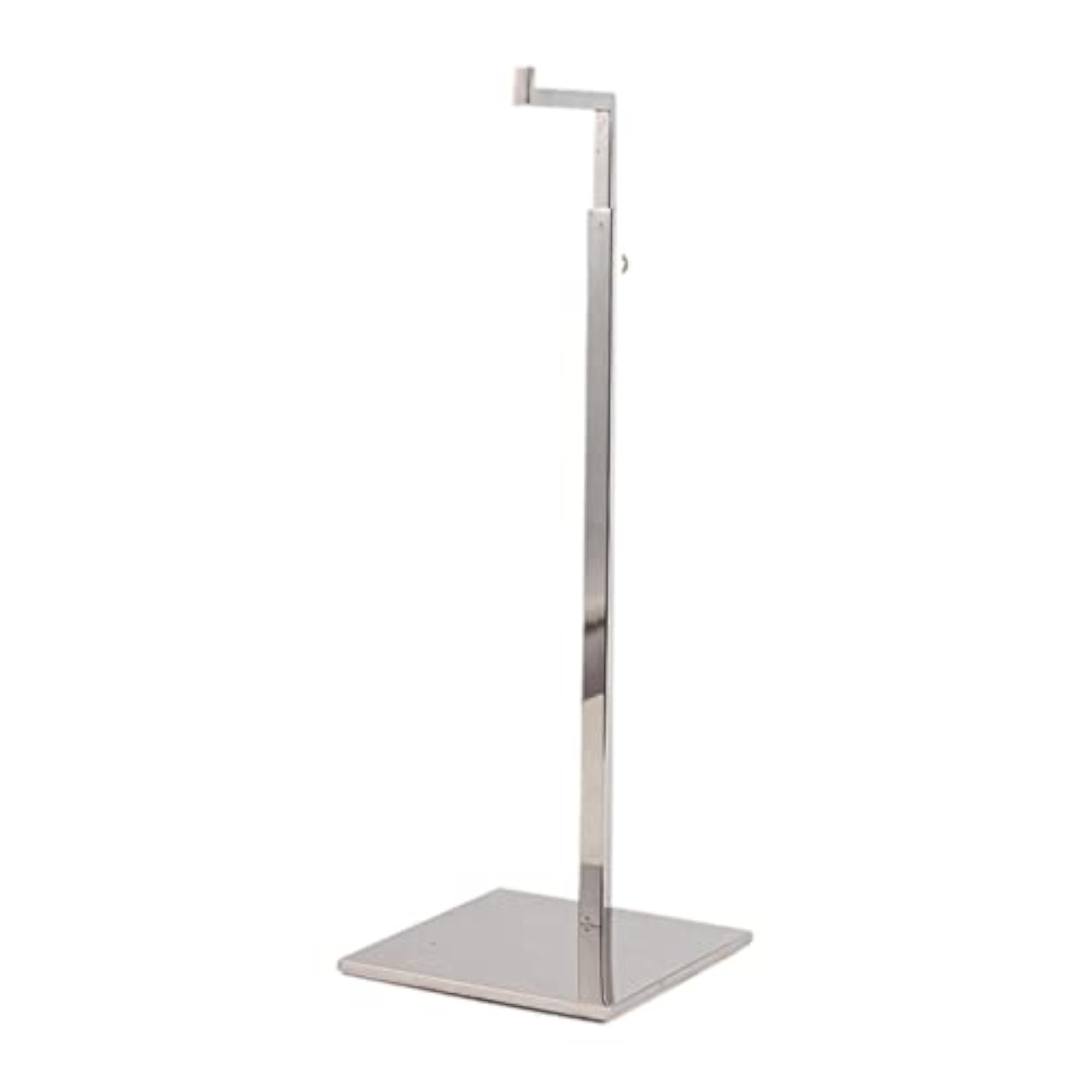 Multi-Purpose Silver Handbag Display Rack for Countertop