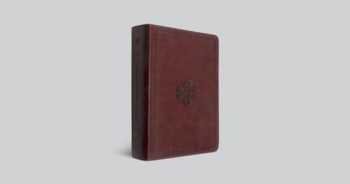 Image of ESV Journaling Bible, Interleaved Edition (TruTone, Mahogany, Mosaic Cross Design): Holy Bible, English Standard Version