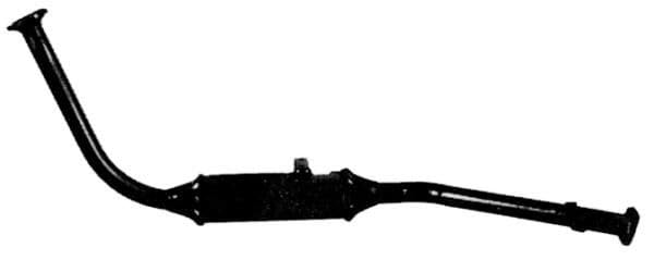 VEGAZ SZR-8 Vorschalldämpfer Vorne Kompatibel mit SUZUKI Samurai SUV SJ 1415083001 14150830V1 14150A83002