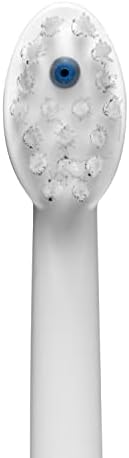 Waterpik Genuine Compact Size Replacement Brush Heads With Covers for Sonic-Fusion Flossing Toothbrush SFRB-2EW, 6 Count White