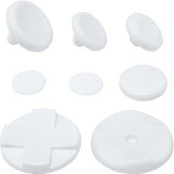 Button Set for Sony PSP, White