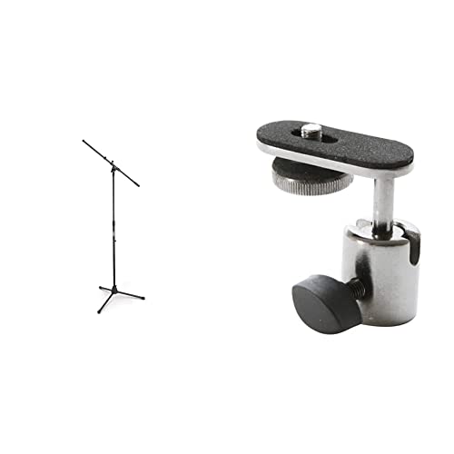 On-Stage MS7701B Tripod Microphone Boom Stand & On Stage CM01