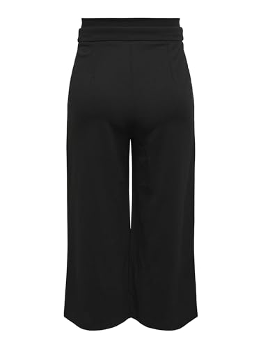 JDY Damen Jdytanja Culotte Pant Jrs Noos, Schwarz, L JDY Damen Jdytanja Culotte Pant Jrs Noos, Schwarz, L