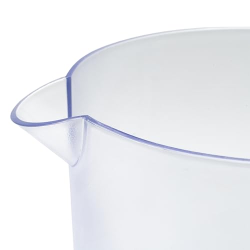 G.E.T. Heavy-Duty 1 Gallon Plastic Pitcher with Lid, Clear, BPA Free - Image 4
