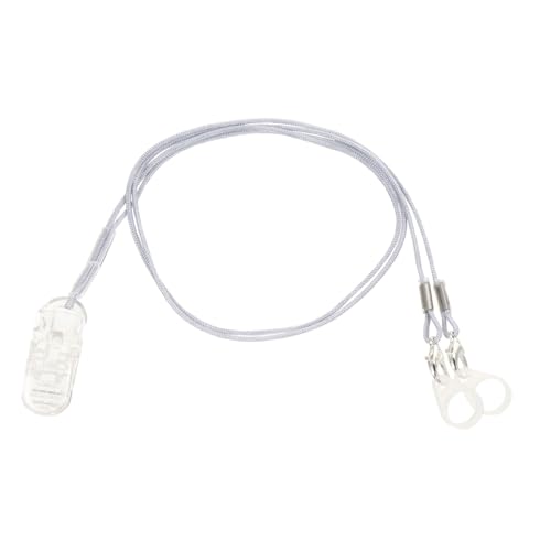LRXIYODE Corda Di Protezione Per Apparecchi Acustici Clip, Set Custodia, Materiale Nylon e Abs, Antismarrimento Per Anziani, Ragazzo Ragazza e Adulti, Protezione Sicura Per Ausili Acustici Indossabili