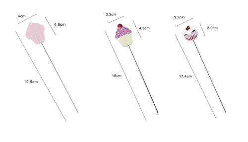6 Pcs Metal Cake Tester, Stainless Steel Cake Testing Needles, Reusable Kitchen Cake Probe Bakery Muffin Bread Cupcake Tester, Baking Assistant Tool #TOP3