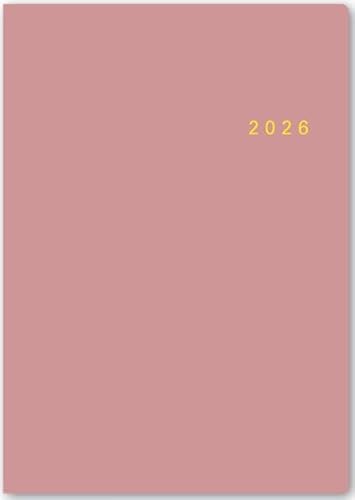 2026年1月始まり ＮＯＬＴＹアクセスＢ６デュアルマンスリー月曜始まり（ピンク）【手帳・カレンダー】6476のサムネイル