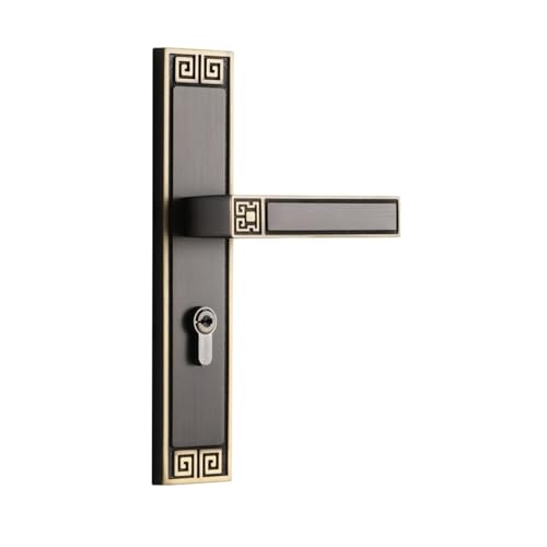 Cerradura metálica para puertas de dormitorio interior y habitaciones de 35-50mm 2