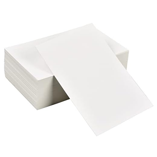 100 Piezas Tarjetas en Blanco, Tarjeta de Papel Kraft Cartulina de Mensaje, Tarjetas de índice Carte Regalo para Boda Banquete Cumpleaños FiestasEscuela Oficina (Blanco)