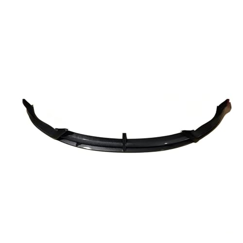 Labio de parachoques delantero de alta gama en negro brillante para Tesla Model 3