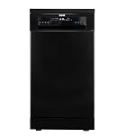 Baridi 45cm Slimline Freestanding Dishwasher, 10 Place Settings, 8 Programs - DH267