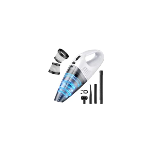 NatMech Aspirateur à Main sans Fil pour Voiture Maison, 9000Pa d'aspiration Puissante Moteur 120W, Batterie Rechargeable