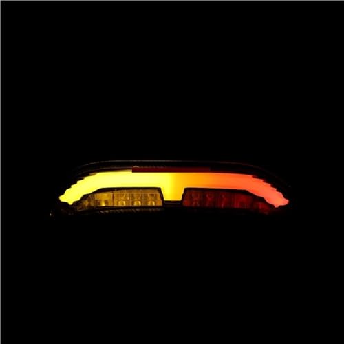 Luz trasera para CBR600RR que soluciona la falta de visibilidad del freno posterior 4