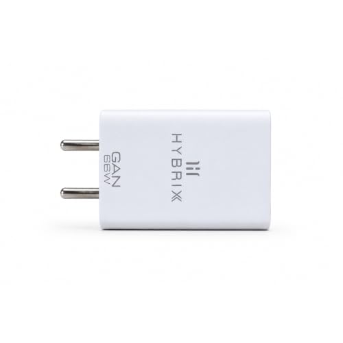 Image of 66W GaN Fast Charger USB C PD 3.0 PPS QC 3.0 Wall Charger Adapter for MacBook Air /Pro, iPhone 15 /16 Series, iPad Pro /Air, Samsung Galaxy S25 /S24 /S23, Dell XPS, Pixel, Type C Fast Charging- Adapter