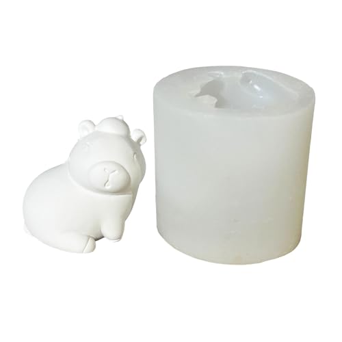 Capybaras Molde de escayola para coche, aromaterapia, moldes de silicona para escritorio, adornos, decoración del hogar