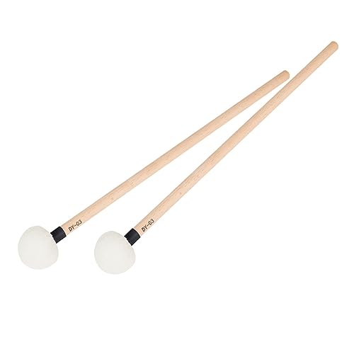 2 Baquetas con Mango de Madera y Punta de Fieltro miniatura 4