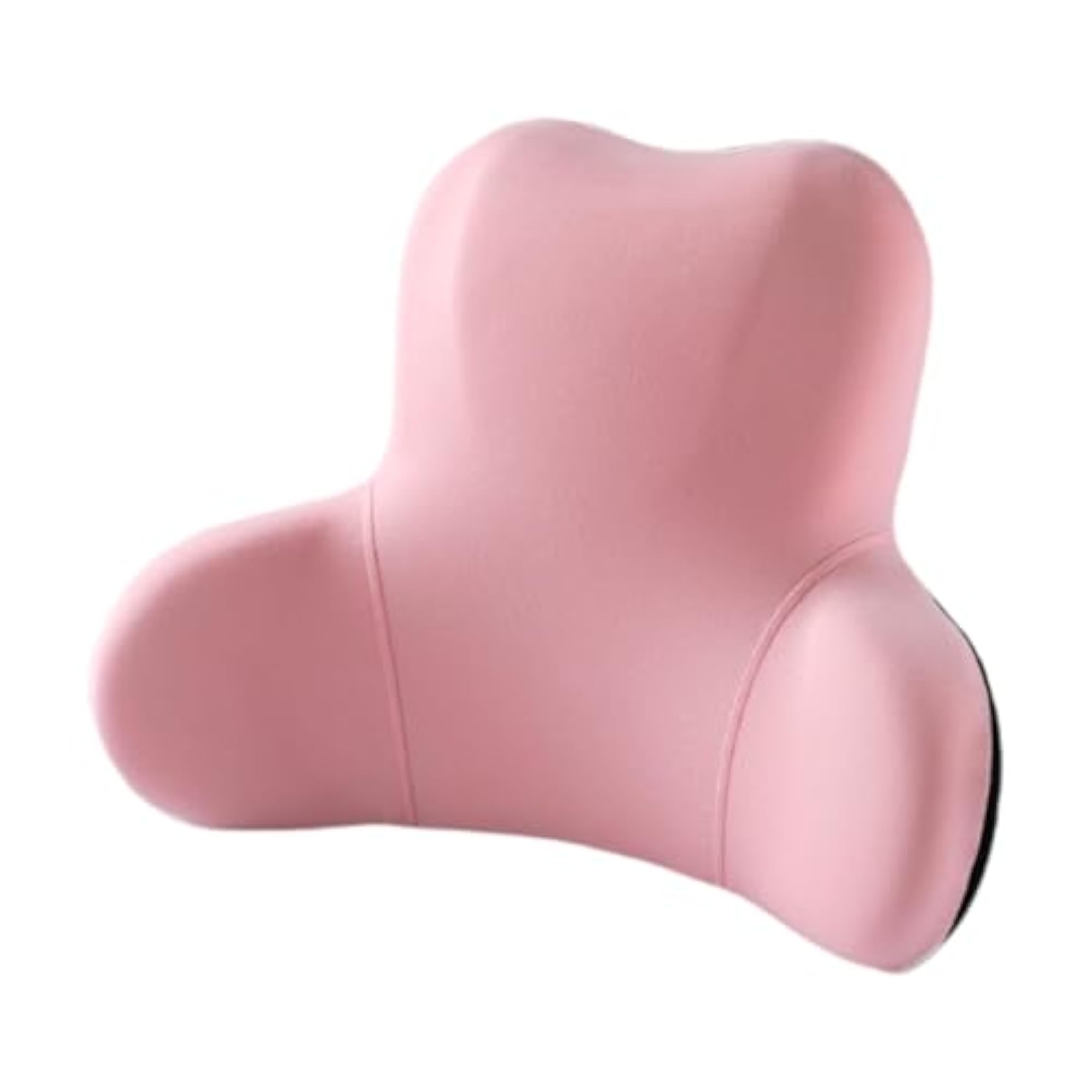 Breathable Pink Memory Foam Lumbar Support Pillow