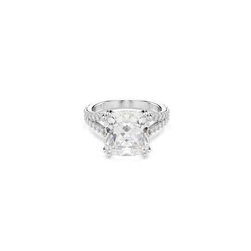 Bague Swarovski Stilla en zircone cubique, le cadeau idéal avec sa taille carrée