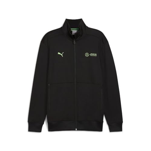 PUMA Men's Standard Mercedes AMG Petronas Formula 1 CLOUDSPUN Jacket, Black AH24