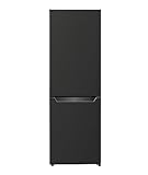 Respekta Stand Kühl-Gefrierkombination / 157 L / **** Gefrierfach/Fast Cool Funktion/wechselbarer Türanschlag/LED / 144 cm hoch/C/Schwarz / KG144S-52