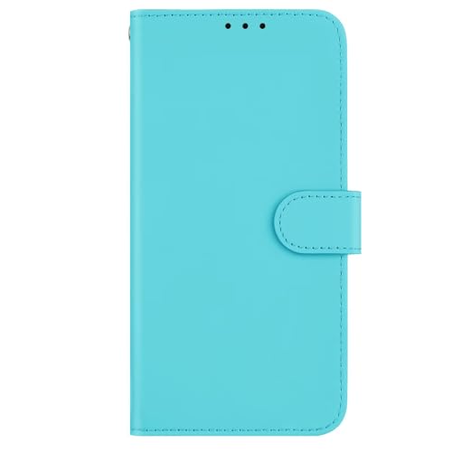 PONRFEKT Wallet Case for Oppo A5 Pro 5G,Shockproof Premium Vintage PU Leather Magnetic Flip Cover with Card Holder and Stand Folio Phone Cover-Lagon