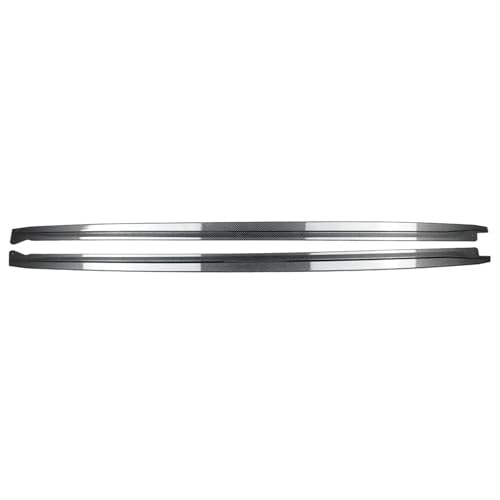 Faldas laterales para F15 X5 y F16 X6, extensiones estilo MP con acabado carbono