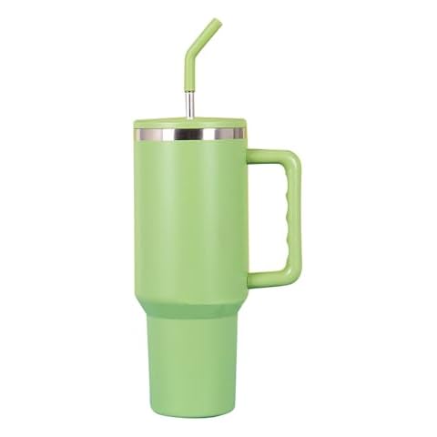HUAPPNIO Mug Stainless Steel Vacuum Insulated 1200ml Water Bottle with Straw and Lid for Iced Tea or Coffee 06 Cover