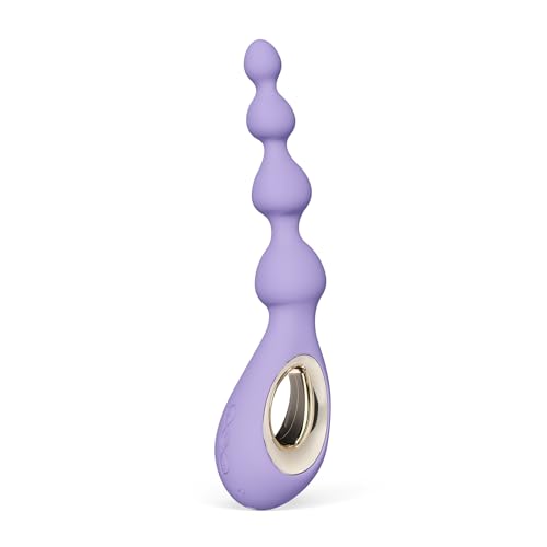 LELO Soraya Beads Vibrating Anal Beads Massager with Bow-Motion Technology and 8 Vibrating Patterns Adult Anal Toys (Violet Dusk)