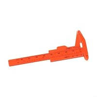 Produktbild von Kunststoff-Schieblehre 80 Mm – Leicht, Rostfrei, Mit Mm/Zoll-Skala, Für Innen-, Außen-, Tiefen- & Höhenmessung – Für Schmuck, Antiquitäten, Hobby