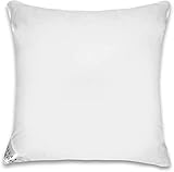 Mayaadi-Home MA91 Kopfkissen 80x80 1200 + 200 Gr. Federn + DAUNEN Kissen 3-Kammer 1400 G Weiche Gänse Schlafkomfort Bezug 100% Baumwolle 100% Natur Daunenkissen Allergiker