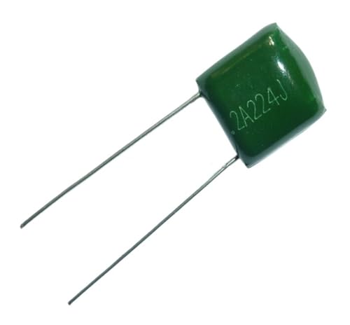 Condensateur 220nF 100V à film Mylar haute précision 5% pour un filtrage audio stable