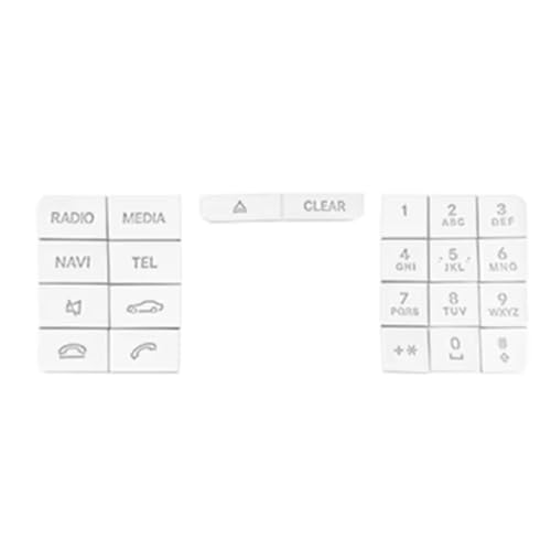 �ԓ������g�����J�o�[ Compatible With For GLA For X156 2013-2019 For CLS 2014-2017 �J�[�Z���^�[�R���\�[��CD�}���`���f�B�A�{�^���f�J�[���g�����B(Size1)